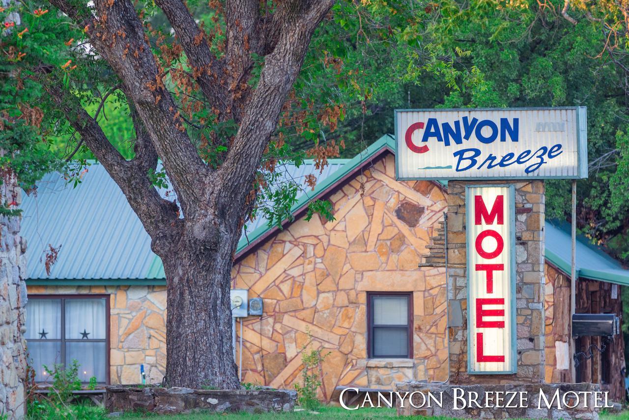 Canyon Breeze Motel Sulphur Exterior foto